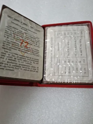 63.11 Set de prueba 1972 España pts