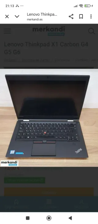Lenovo Thinkpad X1 Carbon G4