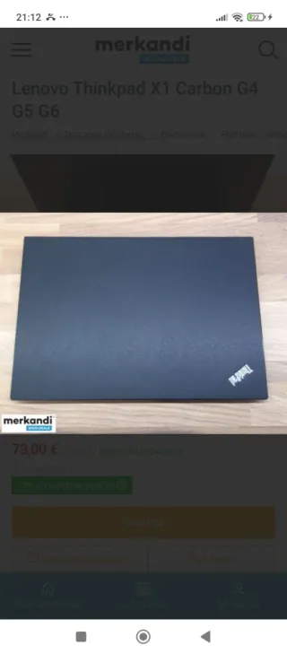 Lenovo Thinkpad X1 Carbon G4