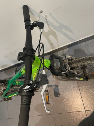 Bicicleta Monty Kx5 Niño Verde
