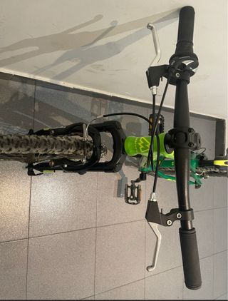 Bicicleta Monty Kx5 Niño Verde