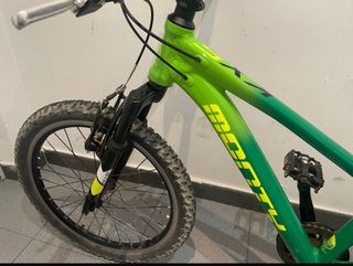 Bicicleta Monty Kx5 Niño Verde