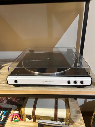 Tocadiscos Audio-Technica LP60XBTWH Bluetooth