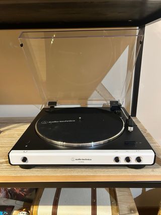 Tocadiscos Audio-Technica LP60XBTWH Bluetooth