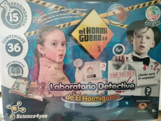 Juego Laboratorio Detective El Hormiguero