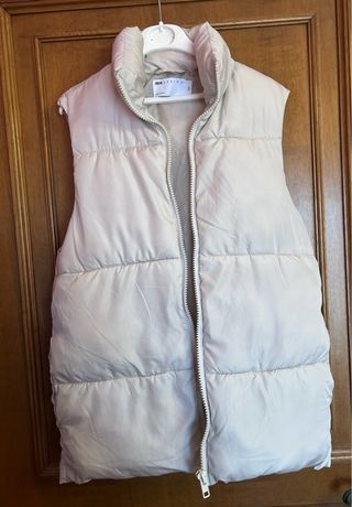 Gilet imbottito ASOS beige XXS