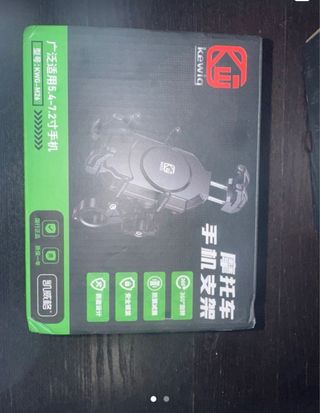 Soporte de teléfono antivibración para motocicleta