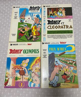 Lote 7 Libros Asterix Latín