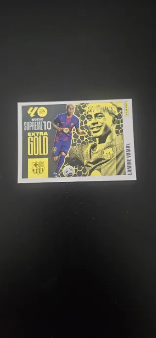 Lamine Yamal Supreme 10 Extra Gold