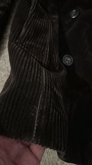 Cappotto velluto Dolce & Gabbana con pelliccia.