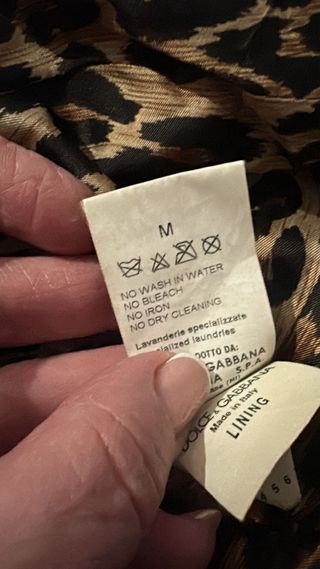 Cappotto velluto Dolce & Gabbana con pelliccia.