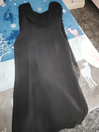 Vestido Negro Largo Elegante "Nuevo"