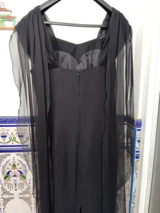 Vestido Negro Largo Elegante "Nuevo"