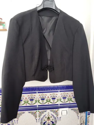 Vestido Negro Largo Elegante "Nuevo"