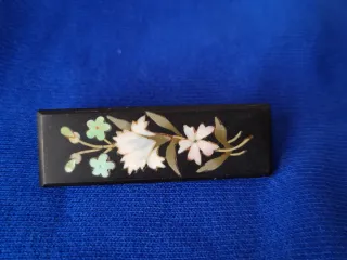 Spilla antica fiorentina mosaico pietre dure