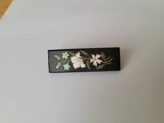 Spilla antica fiorentina mosaico pietre dure