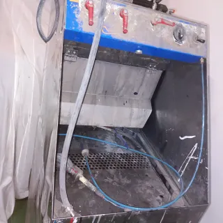 Limpiadora de pistolas de pintura