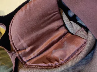 Chaqueta americana señora color berenjena