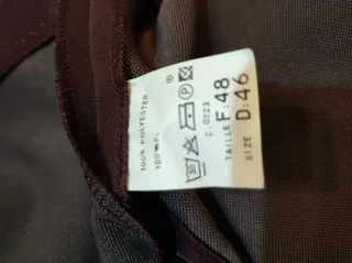 Chaqueta americana señora color berenjena