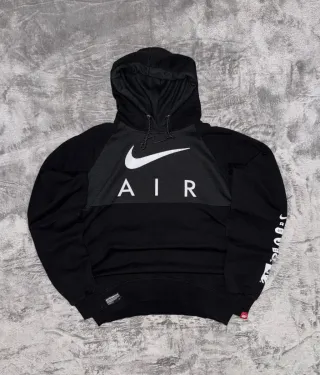 Sudadera Hoddie Classic Retro Y2K NIKE negra XL