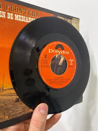 Lote 6 Vinilos Singles La Frontera Rock Español