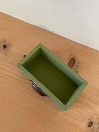 Porta bustine tè in legno con etichetta