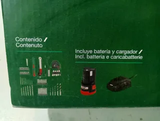Atornillador + Accesorios + 2 Baterías PARKSIDE