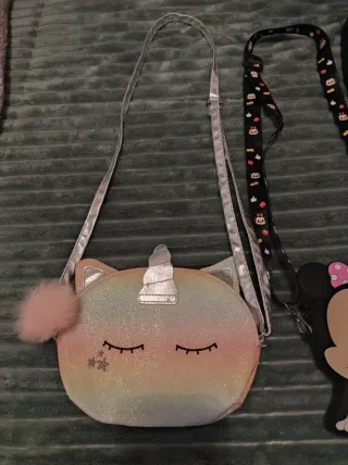 Lote 3 bolsos infantiles niña