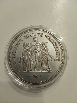 6 Monete 50 Franchi Francia 1974-1979