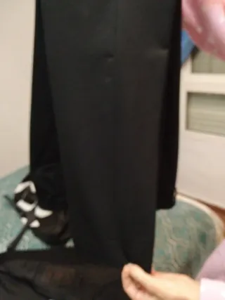 Traje de chaqueta y pantalón negro