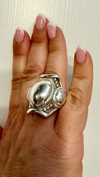 Anillo Plata de Ley Diseño Único