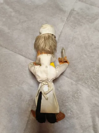 Lote 4 Muñecas Fieltro Años 60-70