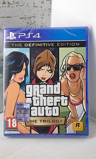 Grand Theft Auto Trilogy PS4 Game PlayStation 4