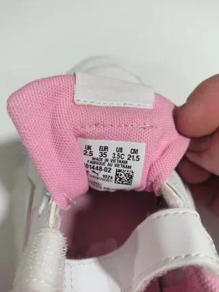 Deportivas Puma niña blancas y rosas