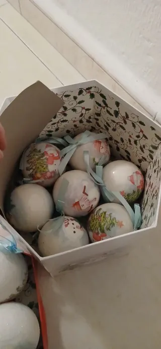 Colección Vintage Bolas Navidad