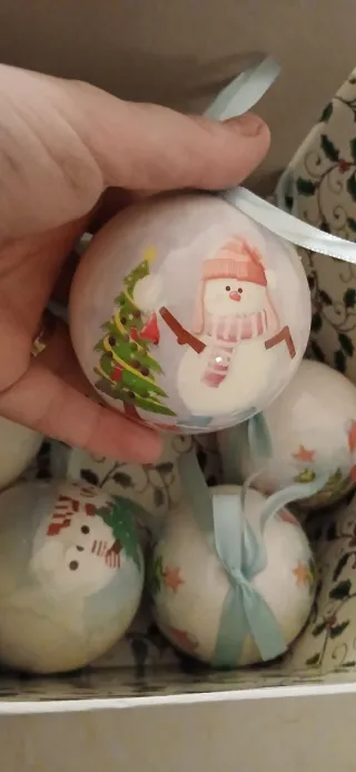 Colección Vintage Bolas Navidad