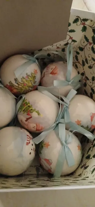 Colección Vintage Bolas Navidad