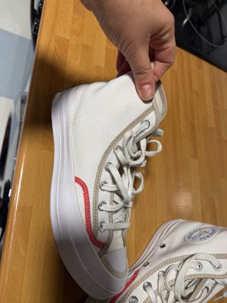 Converse Edición Limitada Blancas Rojas