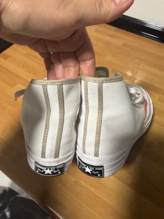 Converse Edición Limitada Blancas Rojas