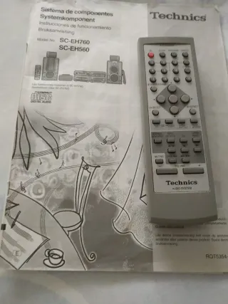 Equipo de música Technics completo