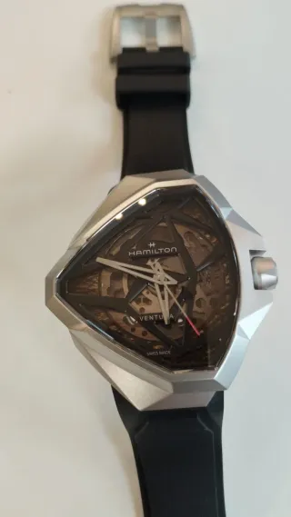 Reloj Hamilton Ventura Edge Skeleton Automático