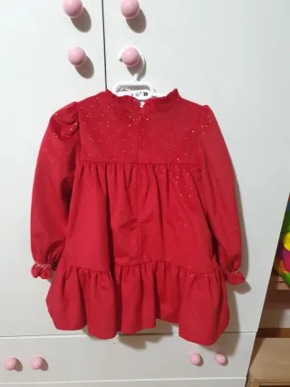 Nuevo Vestido rojo Mayoral 24 meses Ceremonia