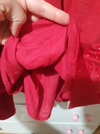 Nuevo Vestido rojo Mayoral 24 meses Ceremonia