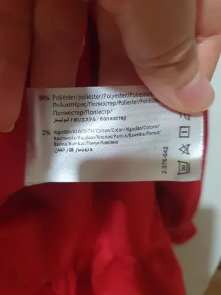 Nuevo Vestido rojo Mayoral 24 meses Ceremonia