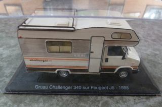 Camper PEUGEOT J5 -1985- Challenger 340 1/43