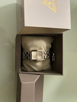 Reloj Guess GW0865L1 Plata y Blanco