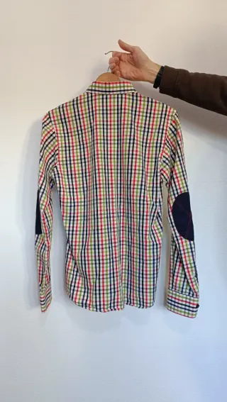 Camisa cuadros hombre