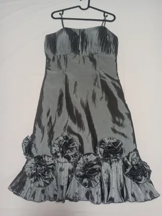 Abito da sera Vivaldi grigio/argento