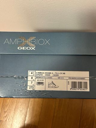 Botas Geox Amphibiox Marrones