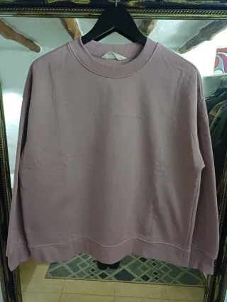 Jersey rosa cuello redondo